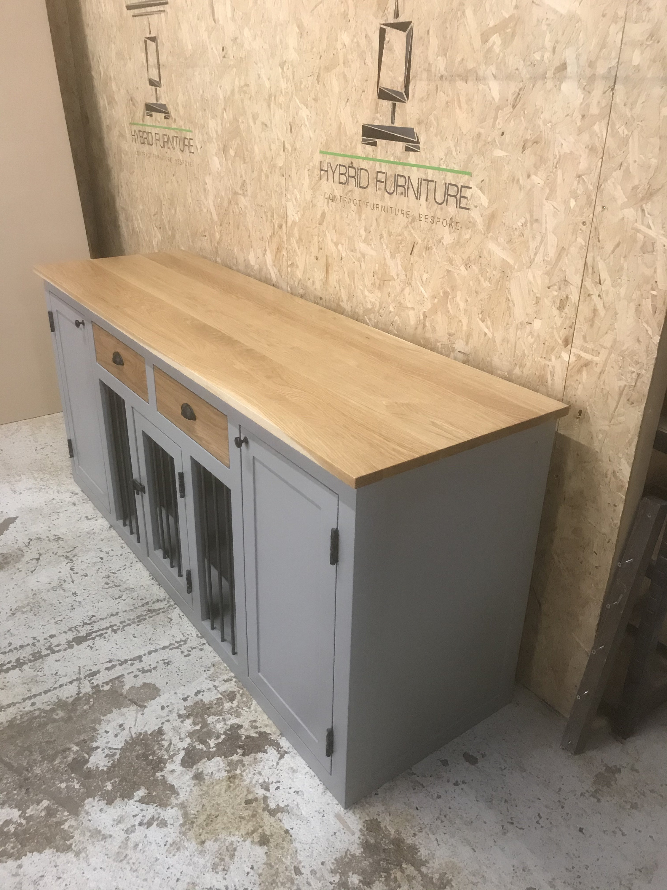 Wooden dog crate dog crate furniture dog crate sideboard Etsy