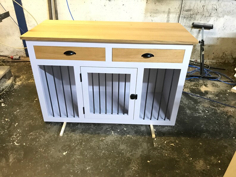 Wooden Dog Crate Dog Crate Furniture Dog Crate Sideboard Etsy