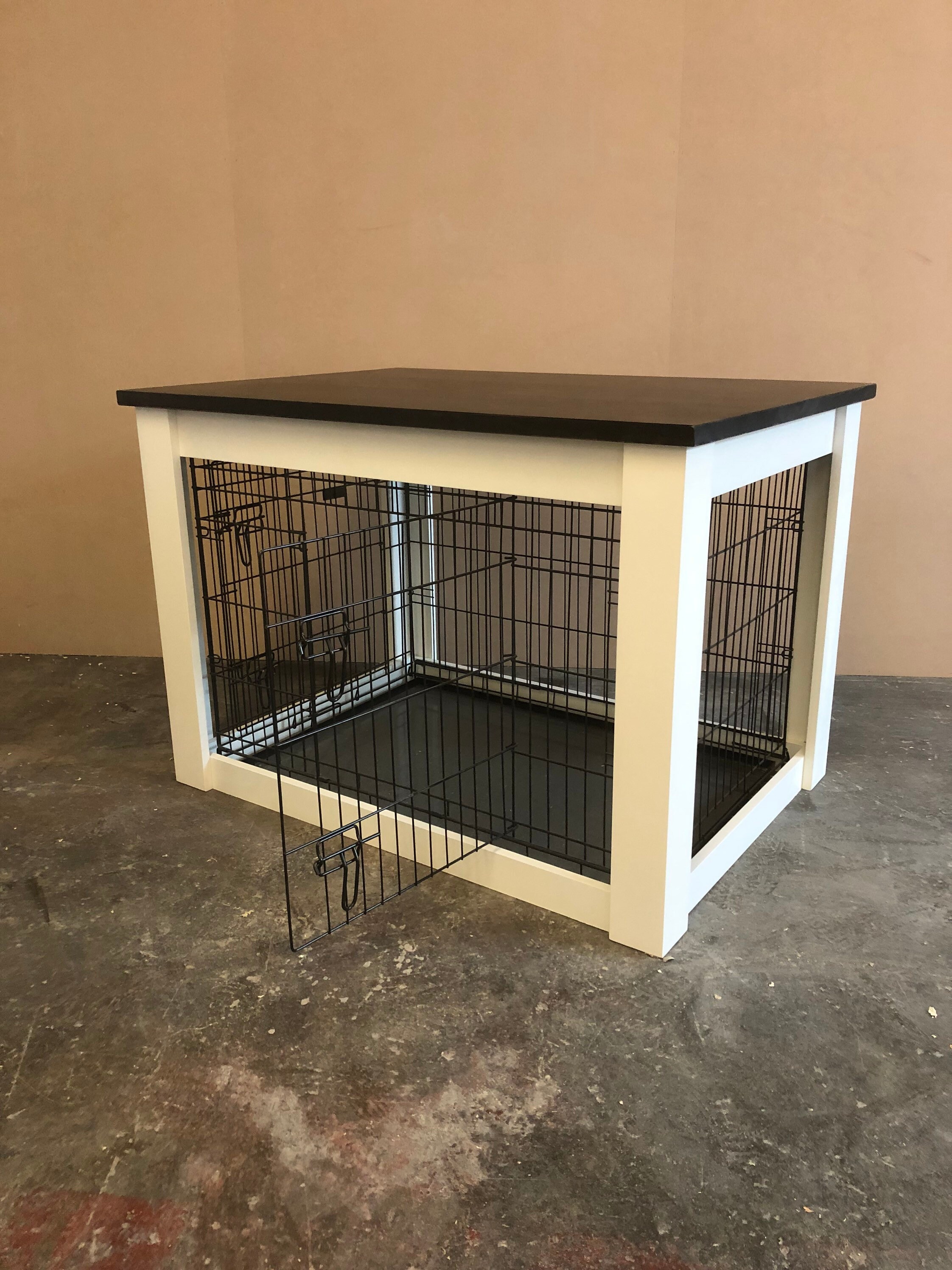 Dog crate covers wooden dog crate topper dog crate Etsy