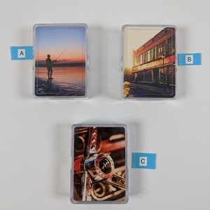 SPIELKARTEN-DECK - Woolwertige's Gebäude, Greensboro, North Carolina, Cifürser, mustang, Oldtimer, Geschenke des Vaters