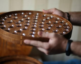 Handcrafted  Communion Tray & Cover 56 Hole Insert for cups.Communionware.