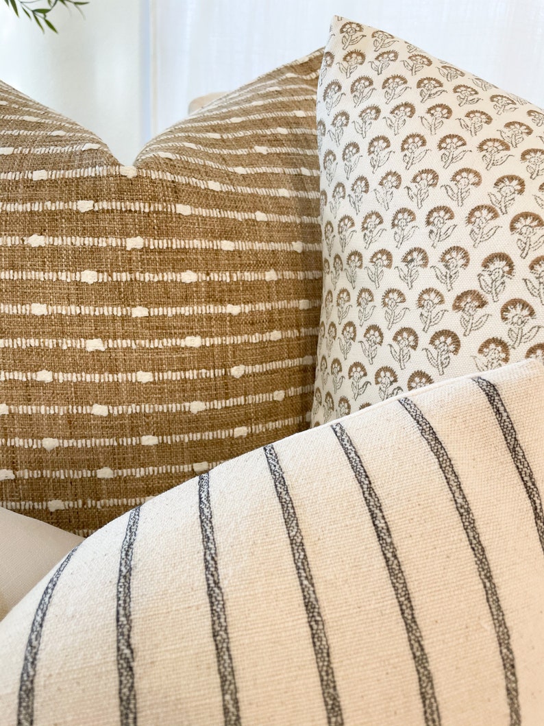 Aspen Pillow Combination Set of 5 Pillow Covers Fall Pillow Etsy