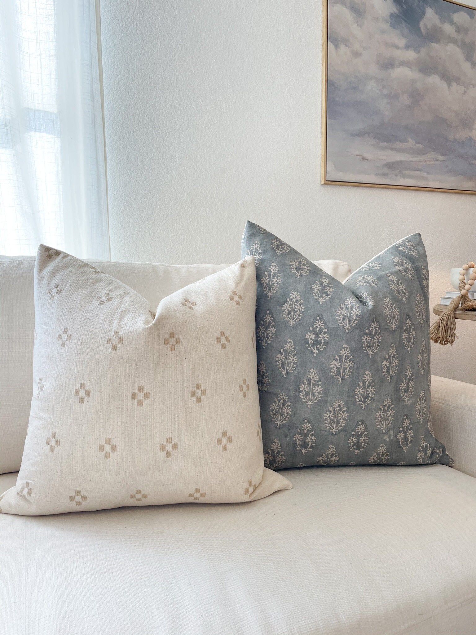 Payson Pillow Cover Decorative Pillow Cover Neutral Home Etsy