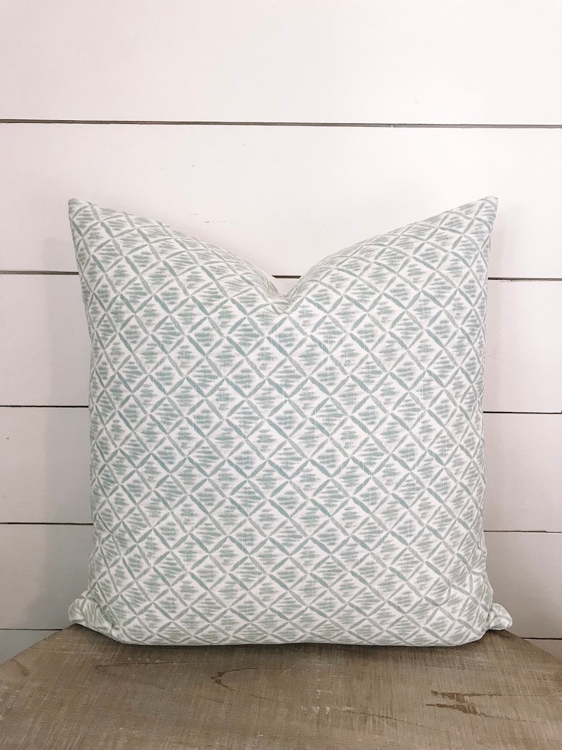 Modern Farmhouse Pillow Cover 20x20 Geometric Pillow Etsy