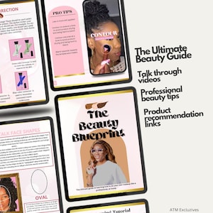 Digital Makeup Guide E-Book | The Beauty Blueprint by Ashley The Mogul