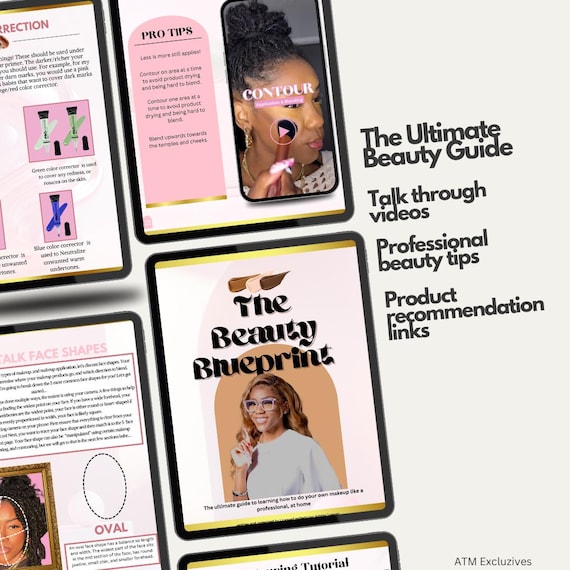 Digital Makeup Guide E-Book | The Beauty Blueprint by Ashley The Mogul