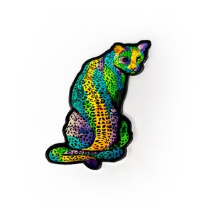 Holographic Jaguar Sticker image 1