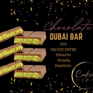 Dubai chocolate bar