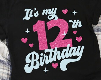 Download 12th Birthday Svg Etsy