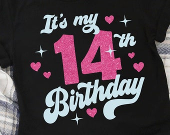 My 14th Birthday Svg - Etsy