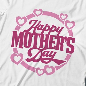 Happy Mother&#39;s Day svg, Mothers day svg cut file for cricut, cnc, silhouette machines svg, dxf, png files included