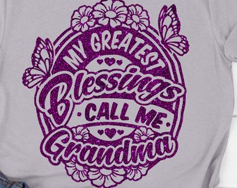 Mormor svg Mormors skjorta svg-filer för Cricut. Mormor png, svg, dxf clipart-filer. Mormor sublimeringsdekal utskrivbar png svg