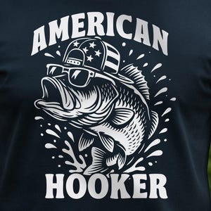 Pesca divertida 4 de julio SVG Archivos SVG patrióticos 4 de julio Archivo SVG de prostituta americana para Cricut Archivos CNC de EE. UU.