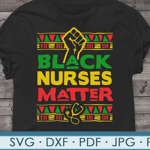 Schwarze Krankenschwestern Materie Svg Png. Pflege Svg-Dateien für cricut.  Schwarze Leben Materie Svg Png, Dxf, schwarze Krankenschwestern Materie Png. Pflege svg