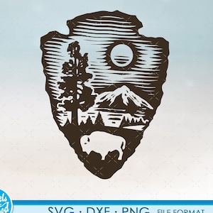 Yellowstone svg, Yellowstone, yellowstone national park clipart, buffalo svg, yellowstone cricut, yellowstone cut file, yellowstone png