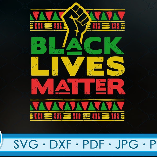Black LIves Matter svg, blm SVG, Black Lives Matter Cut File for Cricut and Silhouette Svg, Jpg Png, Eps clipart