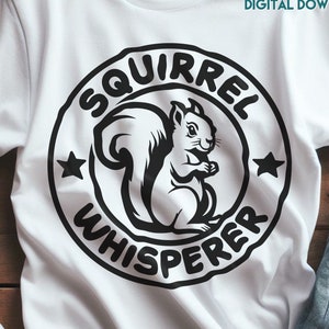Squirrel SVG, squirrel shirt svg, squirrels svg  cut file for Cricut, Silhouette, CNC Files Clipart File