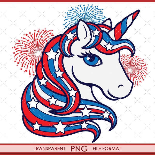 Unicorn 4th of july png, sublimation png 4th of july, 4th of july png, girls 4th of july png t-shirt, kids 4th of july png for girls