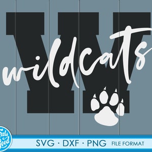 Wildcats SVG, wildcat, wildcats Shirt svg, wildcats png, wildcats dxf, wildcats football cheer baseball, cricut cut files, cricut svg files