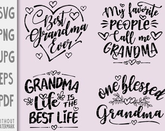 Download Grandma Svg Files Etsy