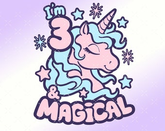 Download Unicorn 3 Svg Etsy
