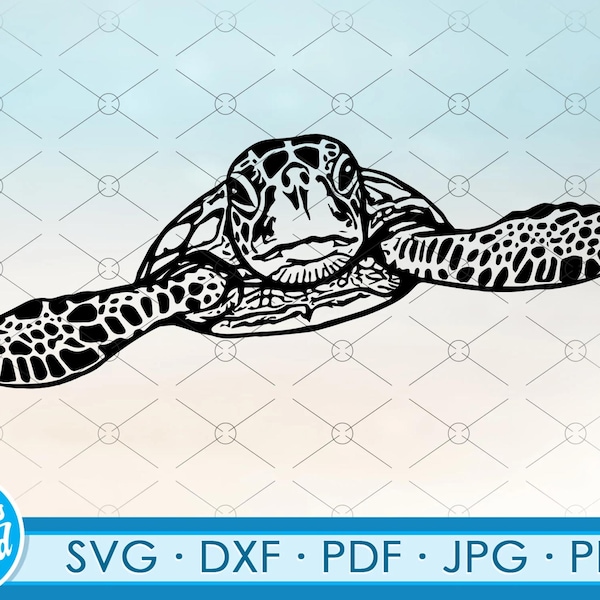 Zeeschildpad svg, zeeschildpad svg Oceaan svg-bestanden voor de cricut. Svg-, png-, dxf-bestanden. Zeeschildpad gesneden bestand clipart zeeschildpad shirt svg, digitaal