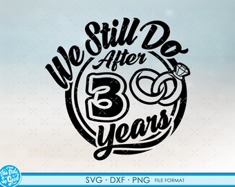 Anniversary Svg Etsy