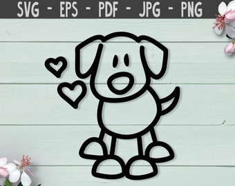 Download Cartoon Dog Svg Etsy