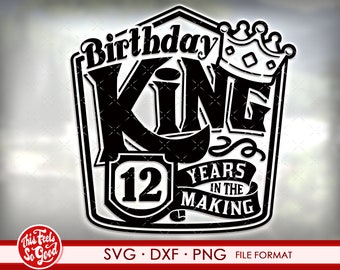 Download 12th Birthday Svg Etsy