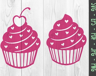 Cupcake Svg Etsy