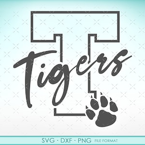 Tigers svg files for Cricut. tigers png, svg, dxf clipart files. tigers cut file svg