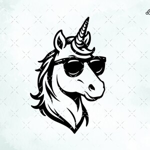 Cute Unicorn SVG, Unicorns Svg Cut File for Cricut, Silhouette, CNC ...