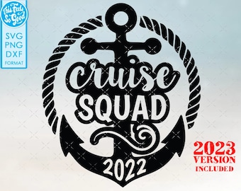 Cruise Squad svg, cruise SVG, family cruise svg, Cruise Squad svg files cricut cut files clipart for shirts, signs, posters. svg | png | dxf