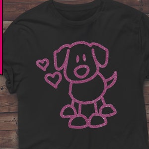 Cartoon Hund Svg geschnitten Datei Welpen Doggy Png. Enthält Cartoon Hund Svg geschnitten Dateien für Cricut png, pdf, eps, jpg auch enthalten. Bild 4