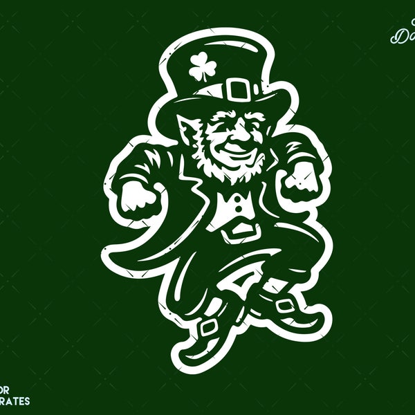 Leprechaun svg, St. Patrick's Day SVG, Funny St. Patrick Day cut files for Cricut, Cnc, Silhouette. Svg,  Png files