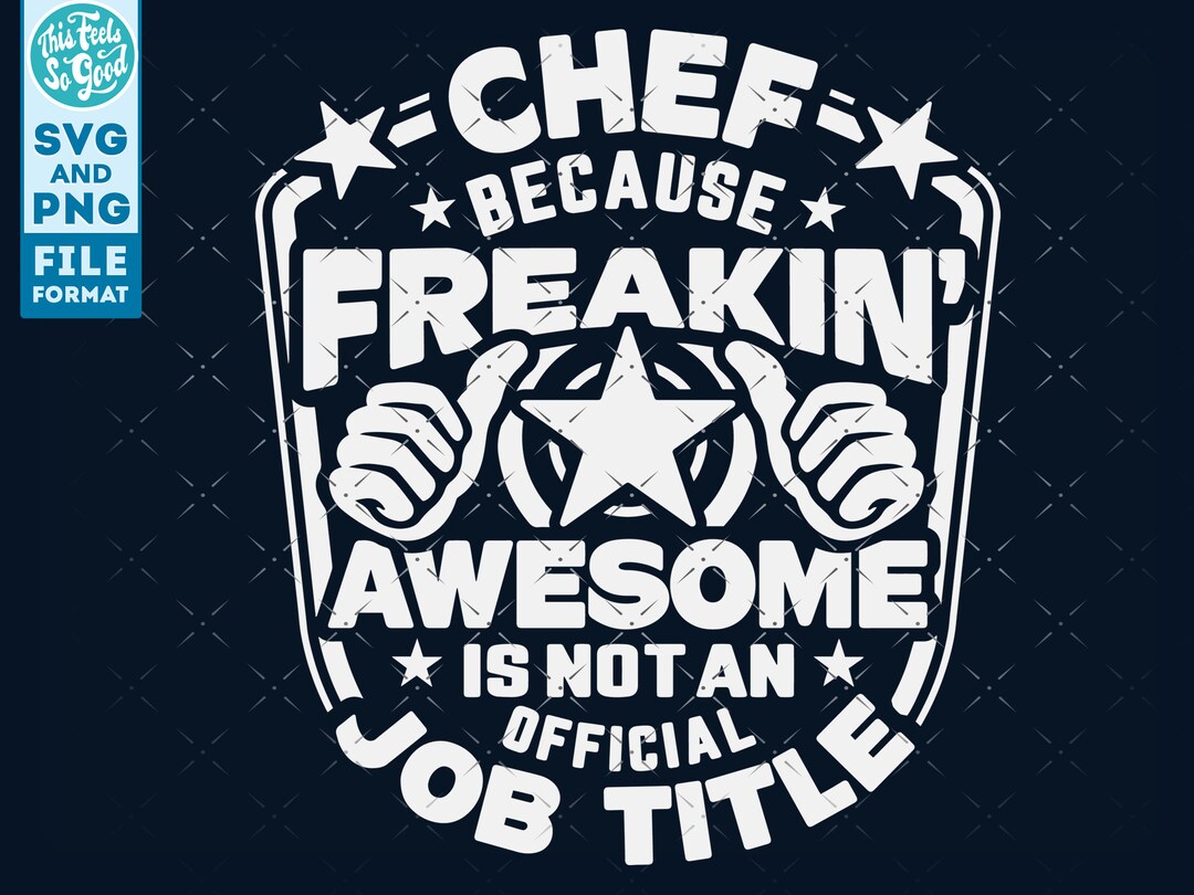 Chef Svg, Chef Shirt Svg, Gift for Chef Svg Cut File, for Cricut, Cnc ...