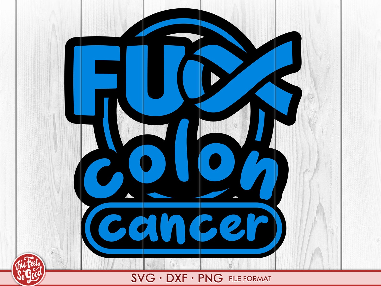 Awareness Colon Cancer Ribbon Svg Files for Cricut. Awareness Etsy