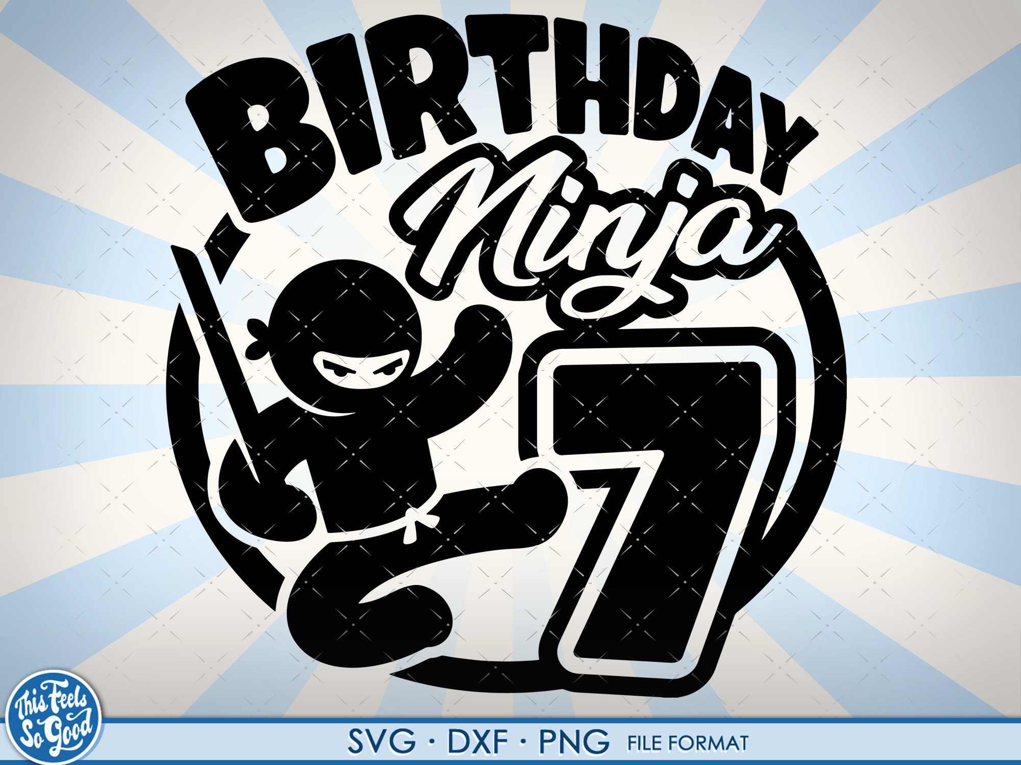7th Birthday Svg, Seventh Birthday Svg, Turning 7 Years Old