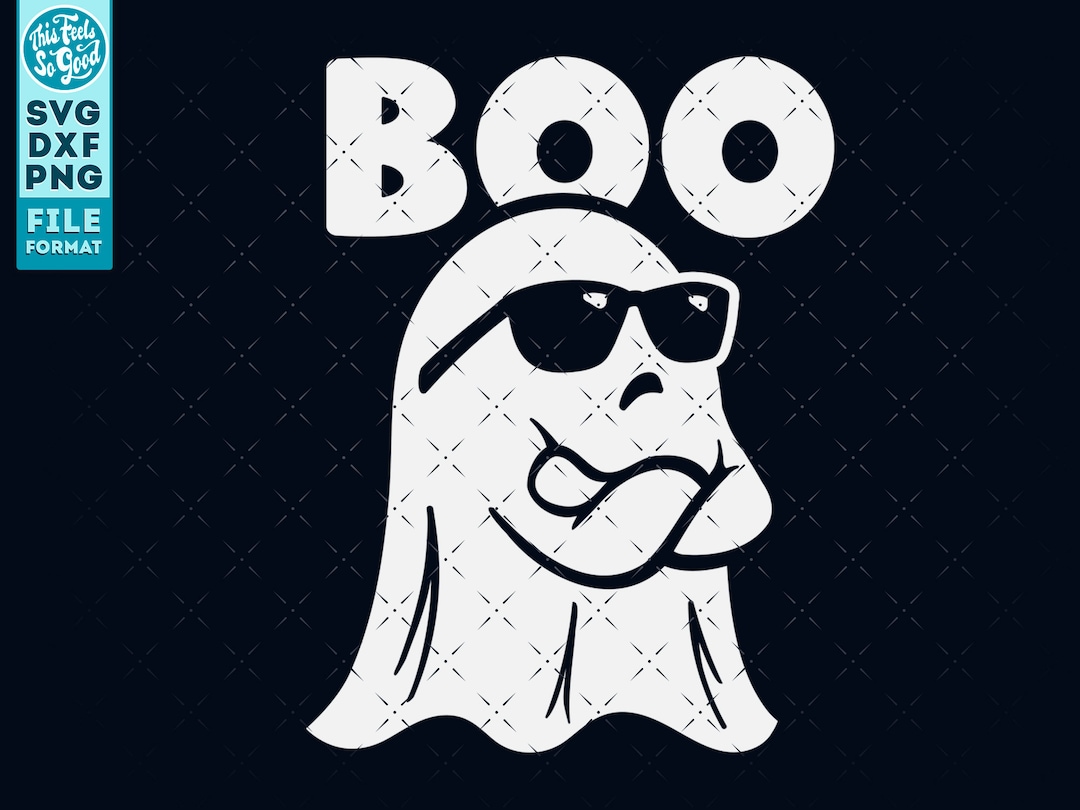 Funny Boo Ghost Svg, Funny Halloween Svg, Boo SVG Files for Cricut ...