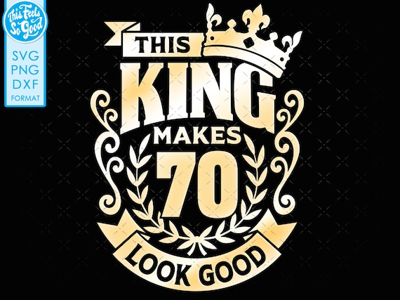 70th Birthday svg png Seventieth svg. Cut file for cricut 70 years old 70th Birthday gift svg png dxf files for cricut