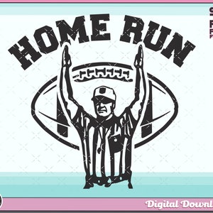 Rolig fotbolls-svg, touchdown-svg, fotbollströja-svg, baseboll-svg-filer för Cricut-, CNC- och Silhouette-maskiner. Sportfan-klippfiler. bild 2