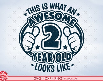 2 year old svg, 2nd birthday SVG shirt svg, 2nd birthday png, svg, dxf clipart files. 2nd birthday shirt decal printable png svg