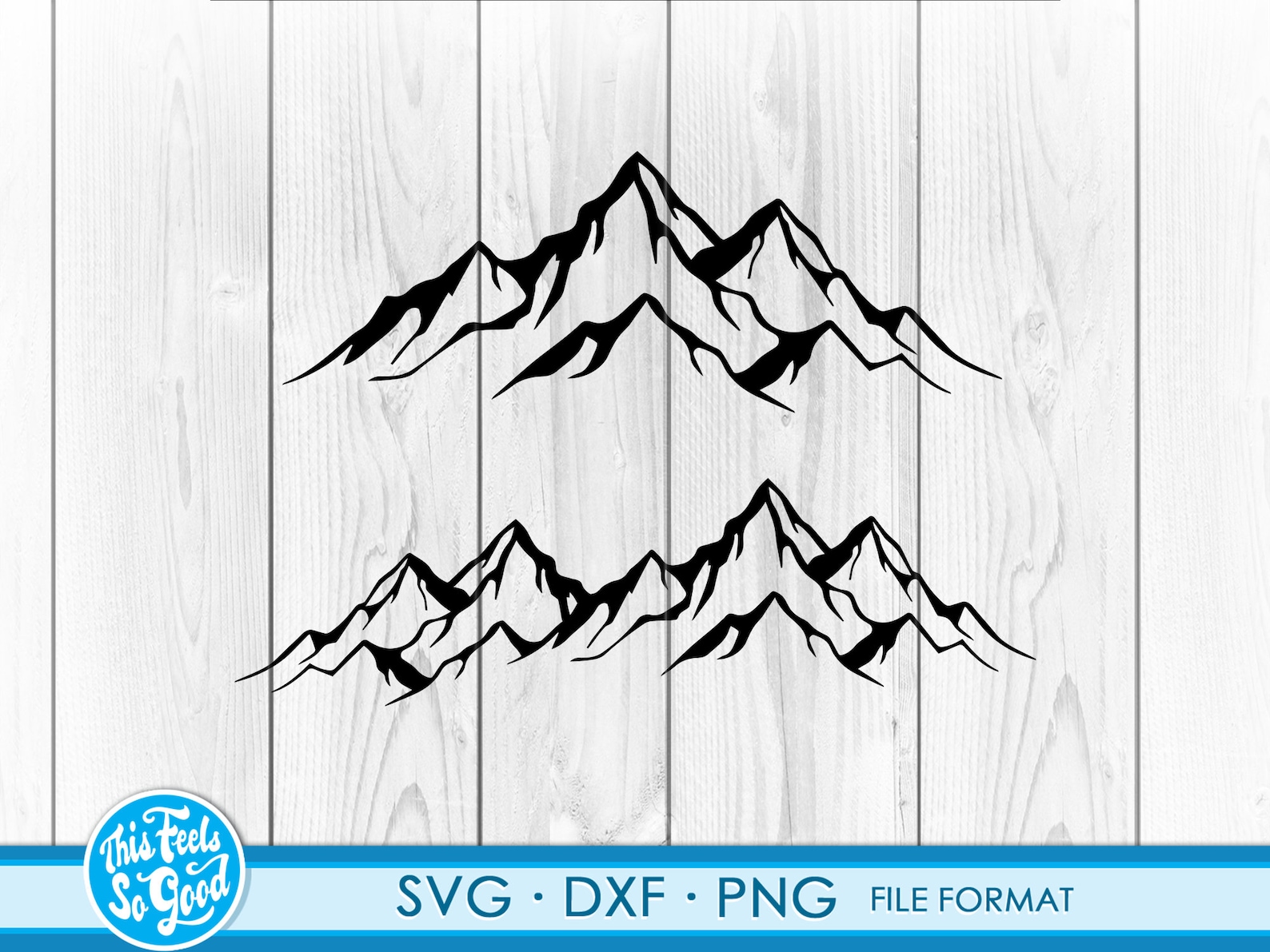 Mountain Range SVG Mountains Svg Files for Cricut. Mountain | Etsy