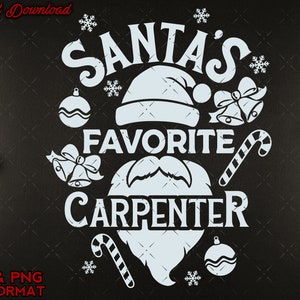 SVG Falegnameria Natale svg, Falegnameria di Natale svg, Natale svg per Falegname png Falegnameria svg, Camicia di Natale falegname svg