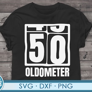 50. Geburtstagsgeschenk für Männer Svg