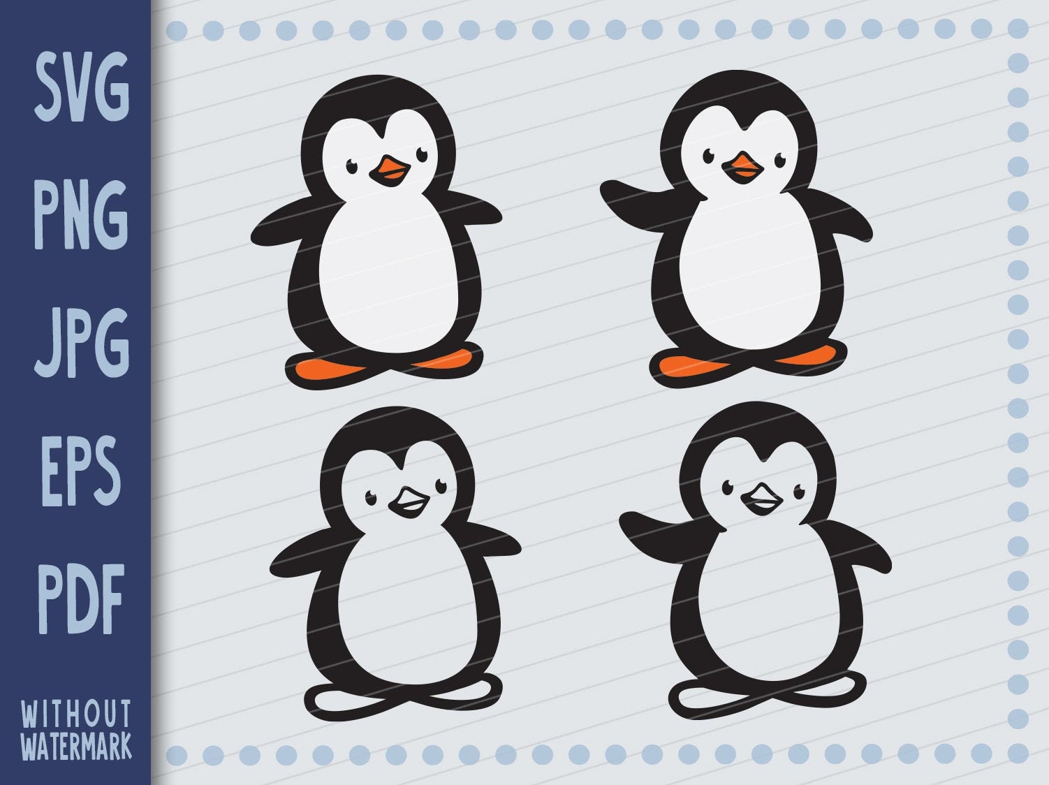 Cartoon Penguin Png - Etsy Ireland Cartoon Penguin Png - Etsy Ireland