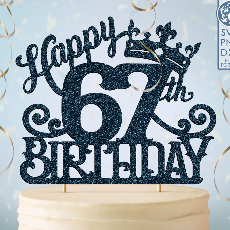 67th Birthday Cakes - Etsy