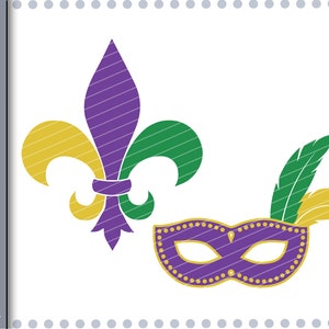 Fleur De Lis SVG DXF, Carnival Mardi Gras svg Silhouette Cut Files, Cricut Cut Files, mardi gras mask svg