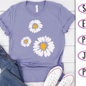 Daisy flowers svg for Cricut svg png, Funny daisy flowers svg file, daisy flowers svg file, Cute daisies download svg, Cricut daisies png.