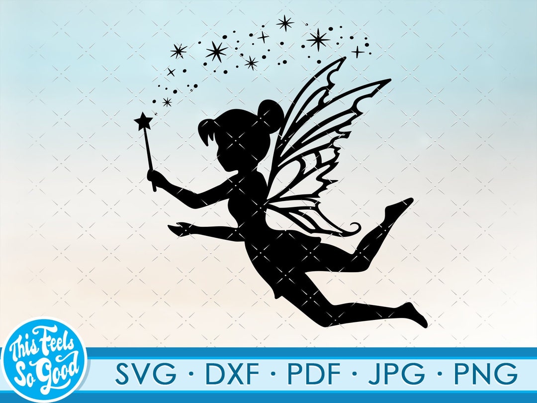 Cute Fairy Svg, Fairies Svg, Magic Pixie Svg Files for Cricut. Svg, Png